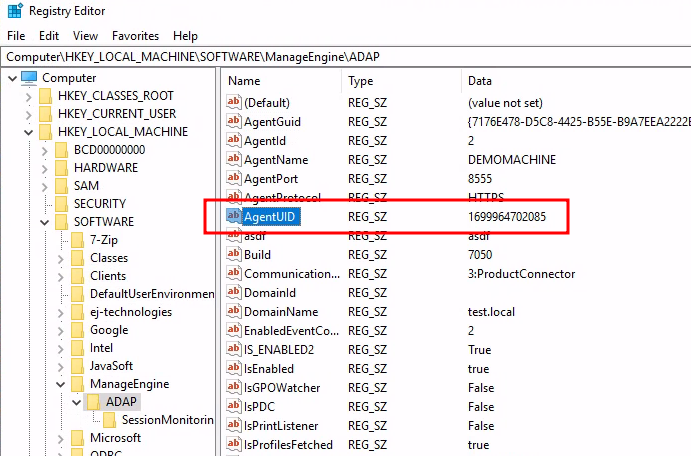 agentuid-fetched-from-windows-registry
