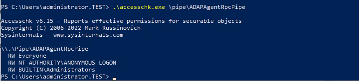checking-acl-of-adapagentrpcpipe